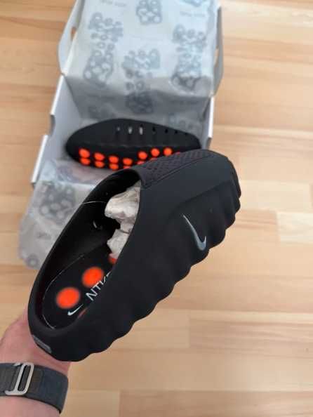 Nike Mind 001 Slide Black Chrome R.44