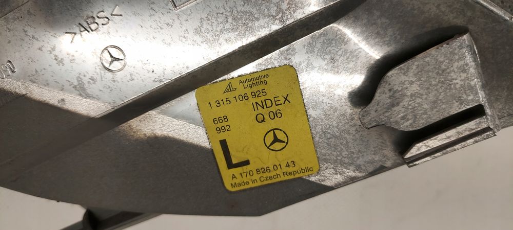 kierunkowskaz lewy mercedes slk r170 97-04 oryginał 1708260143