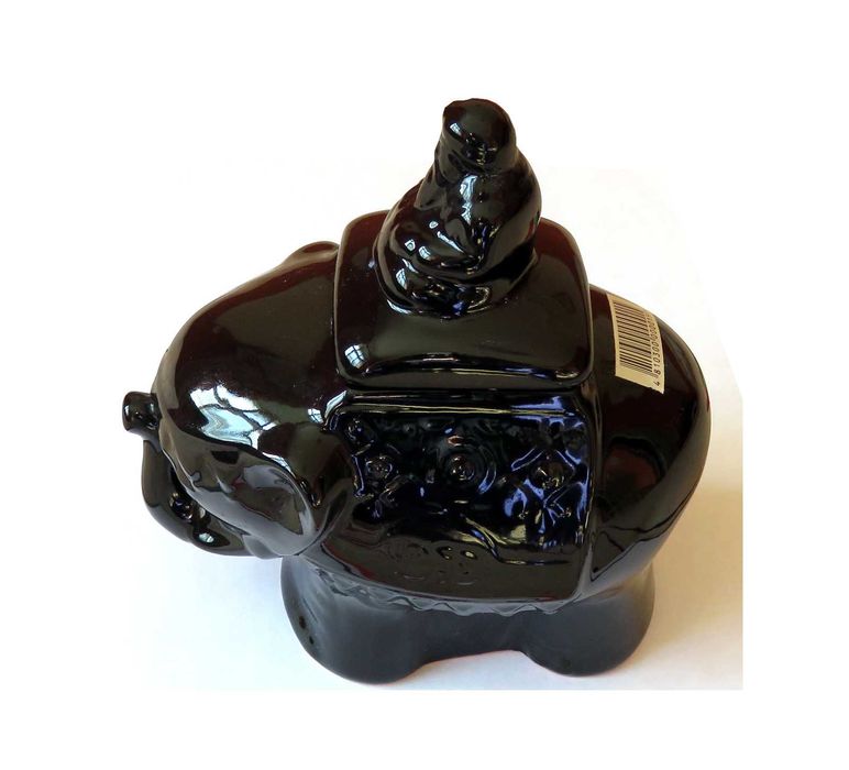 Для сахара или чая декоративная емкость: "Всадник на слоне"