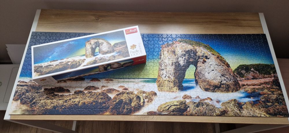 Sprzedam puzzle Trefl Zorza Polarna 1000 elementów