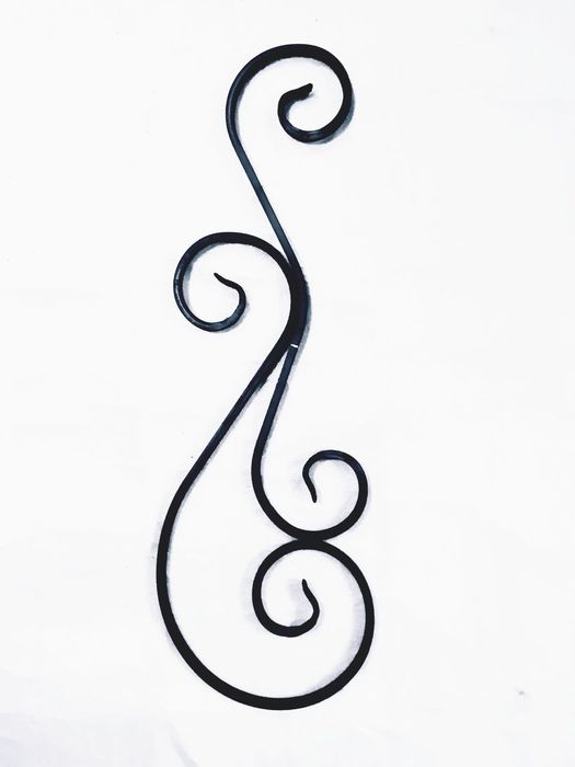 Кована розетка 800х260 мм/ Ковані елементи