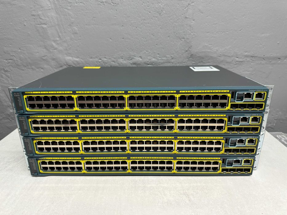 Коммутатор Cisco Catalyst 2960S-48TS-L (WS-C2960S-48TS-L) нал/безнал