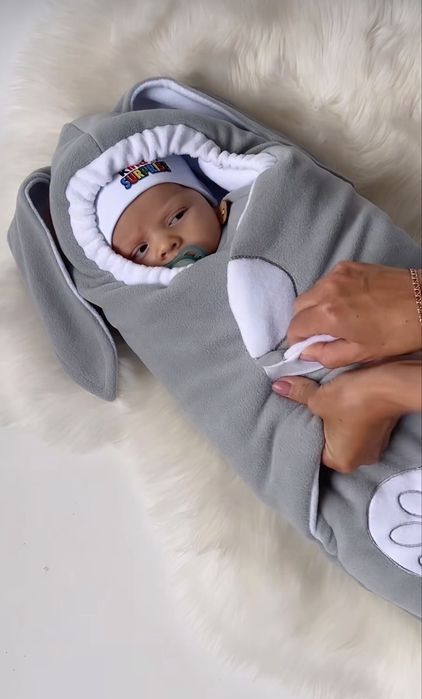 Кокон флісовий на запах (0-3 місяці)