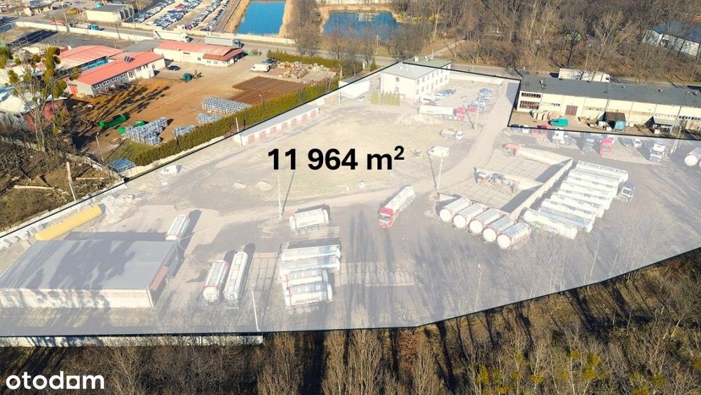 Działka inwestycyjna z budynkami 1,2 ha duża możliwość wykorzystania !