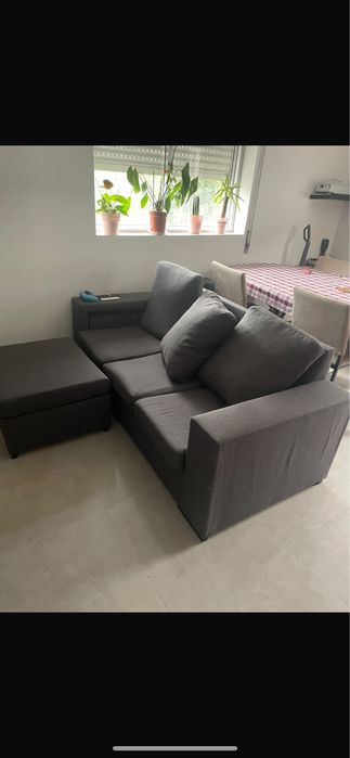 Sofá 3 lugares como novo