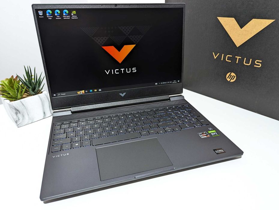 LAPTOP GAMINGOWY HP Victus 15 RTX 3050 Ti Ryzen 5 5600H 144hz