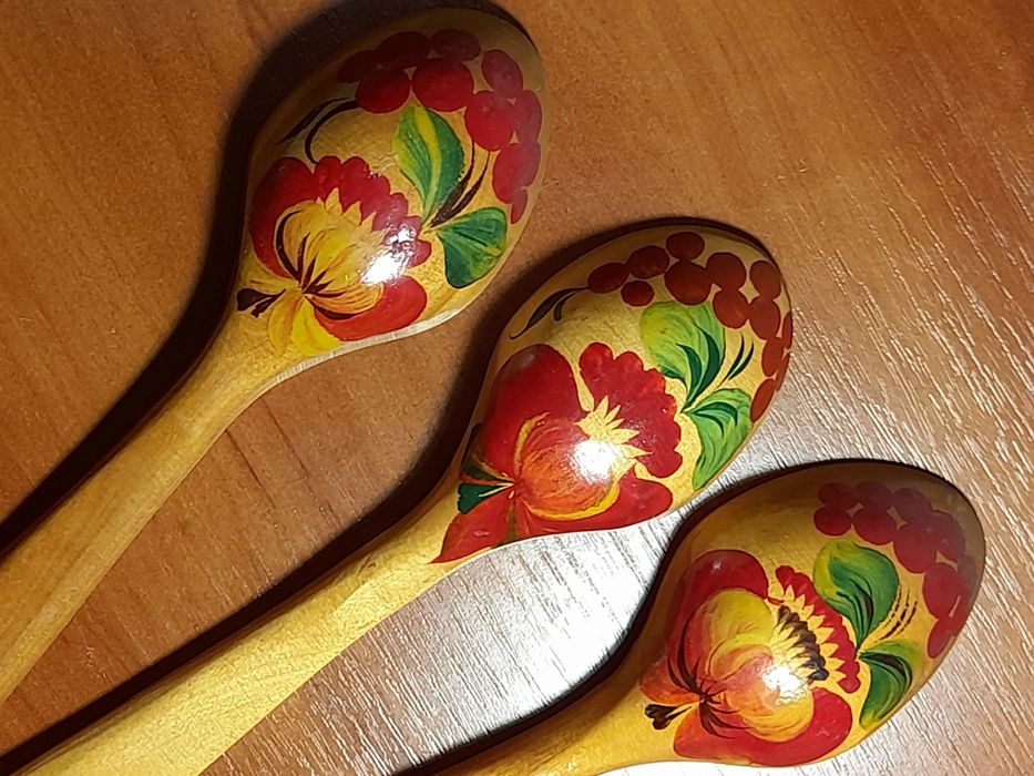 Ложки деревянные росписные