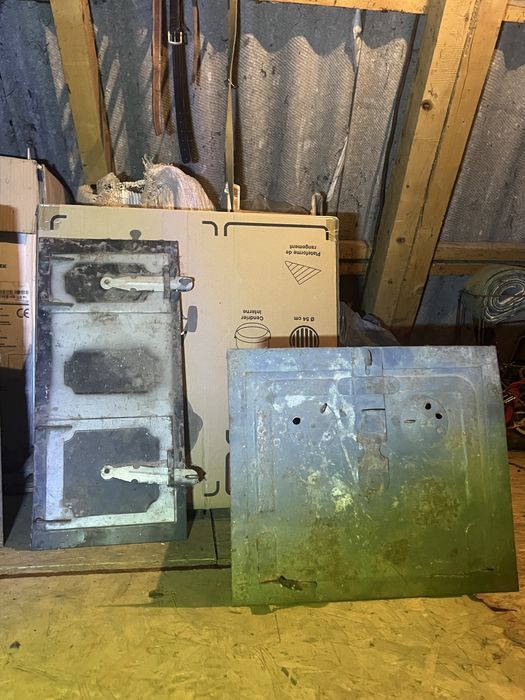 Набір до цегляноі печі(бляд 2 шт, двері, шубер,братвура)