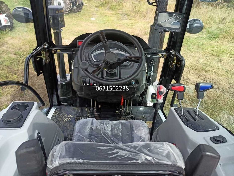 Мінітрактор Скаут ТY-404С Реверс Дводиск зчепл Рівна підлога Компресор