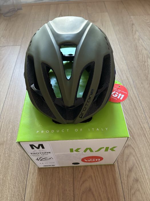 Capacete ciclismo Kask protone Olive Matt M
