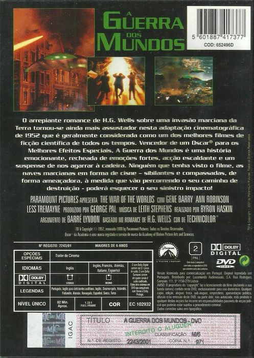 A Guerra dos Mundos (1953)