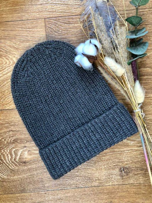 Шапка, 90% меринос, 10% кашемір