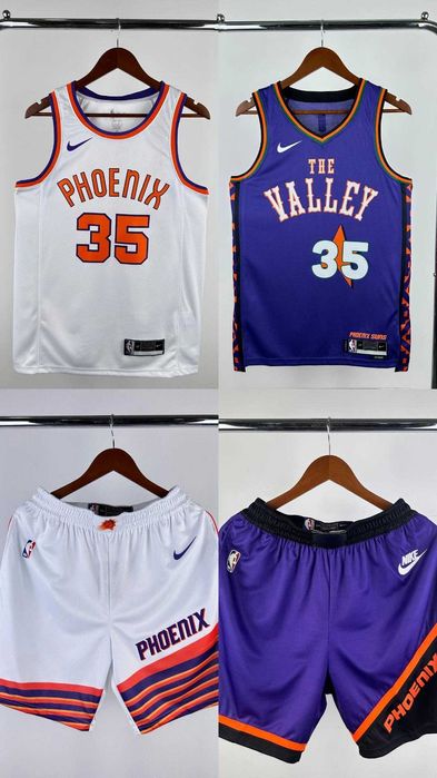 Jerseys NBA Calção Cleveland, Phoenix, Mavs, Celtics, Magic, Kings
