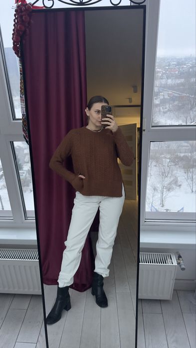 Вʼязаний коричневий светр, N&M