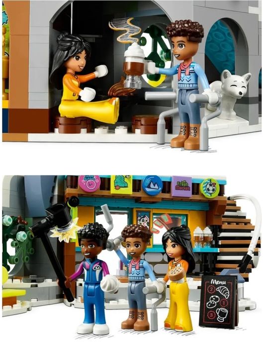 РІДКІСНИЙ lego friends 41756 лего френдз  гірськолижний курорт