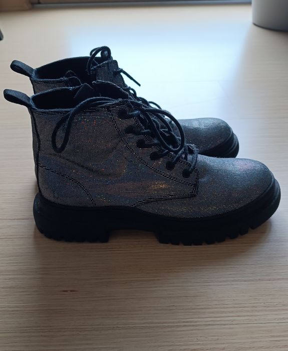 Nowe czarne botki Zara,  rozmiar 39