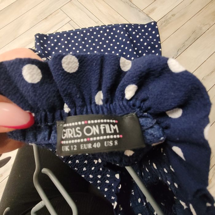 Sukienka letnia w grochy rozm 40