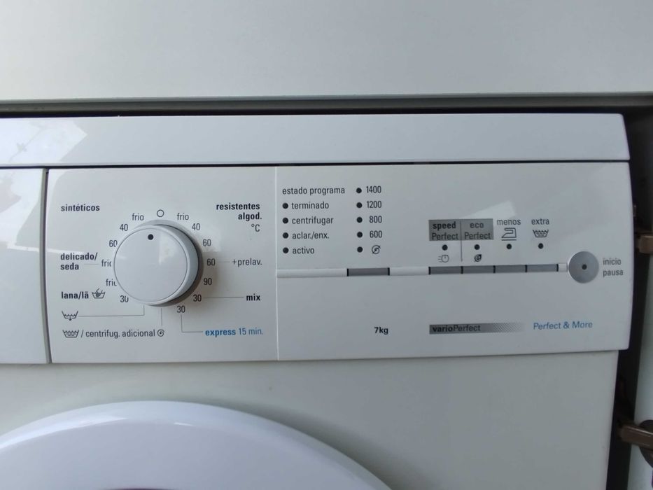 Máquina de lavar roupa Siemens 7kg
