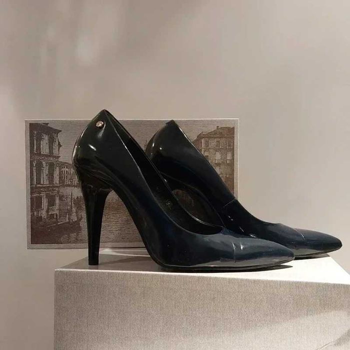 Buty szpilki skórzane Venezia damskie