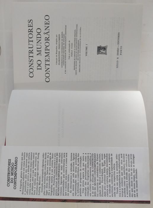 Construtores do Mundo Contemporâneo - 4 livros novos na caixa original