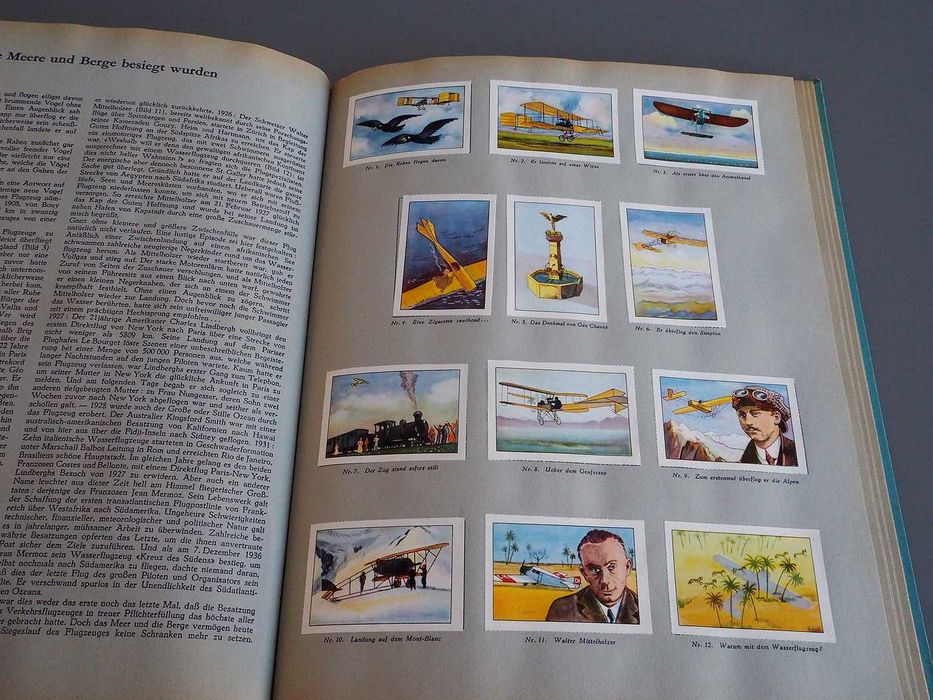 Caderneta Cromos Antiga da Suíça - Completa e Excelente
