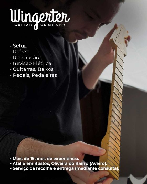 Setup e Reparações para Guitarras e Baixos - Luthier
