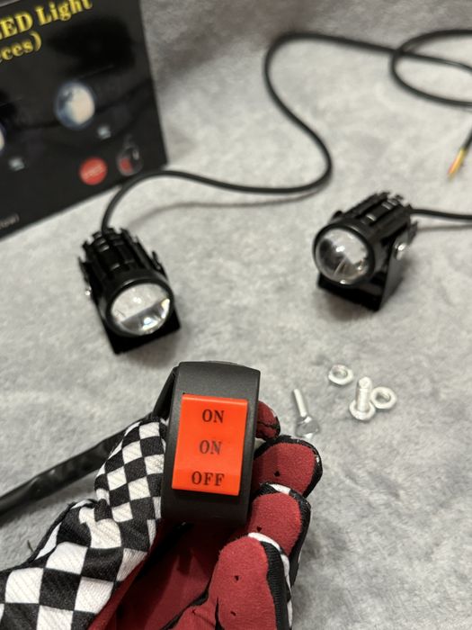 Світлодіодні фари додаткового світла мото | Протитуманки | Доп світло