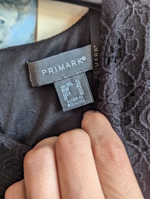 Sukienka ażurowa bufki Primark