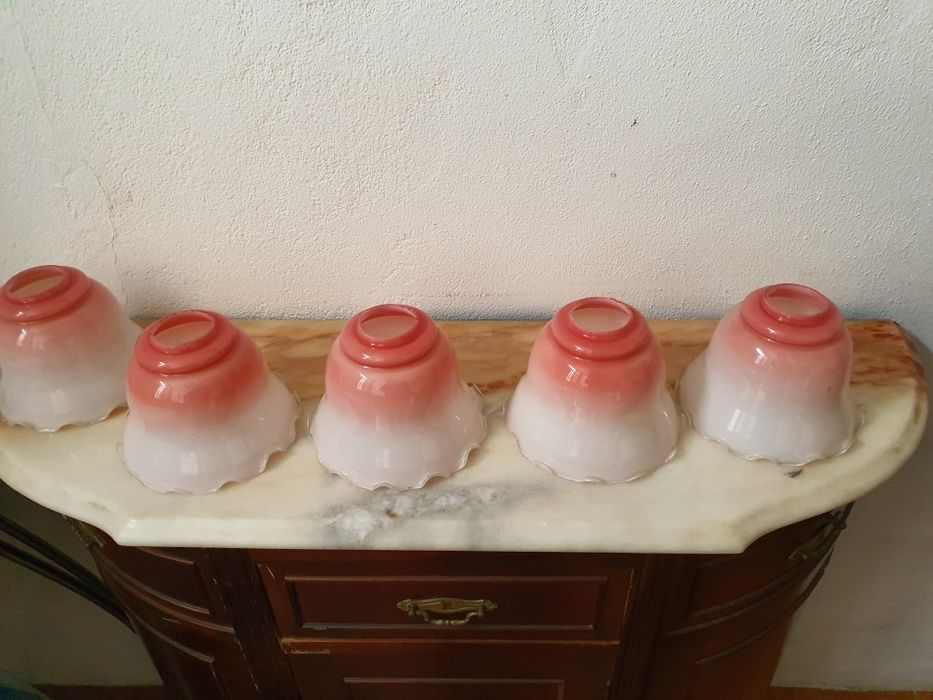 Globos para candeeiro impecáveis