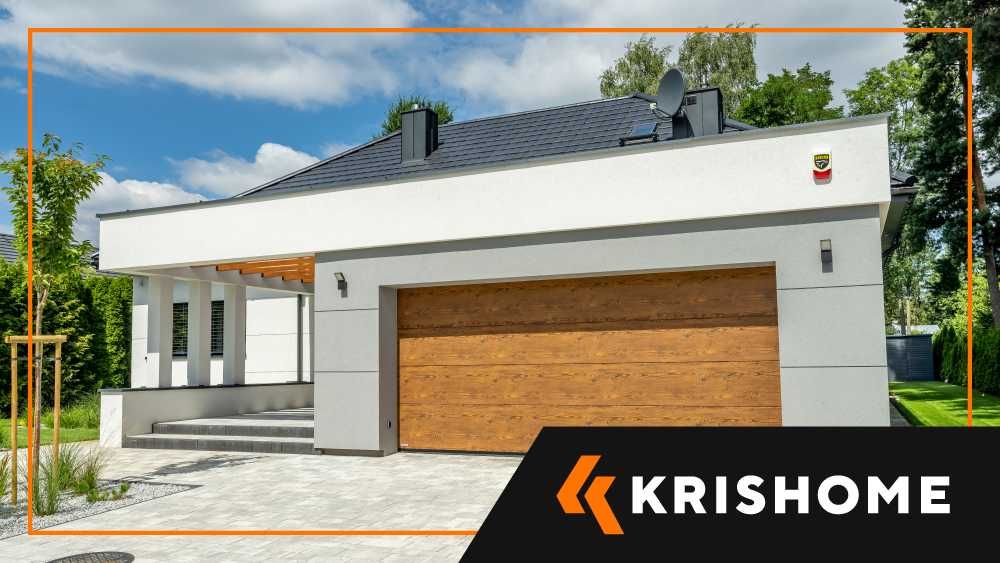 Brama segmentowa garażowa przemysłowa KRISHOME montaż CAŁA POLSKA !!!