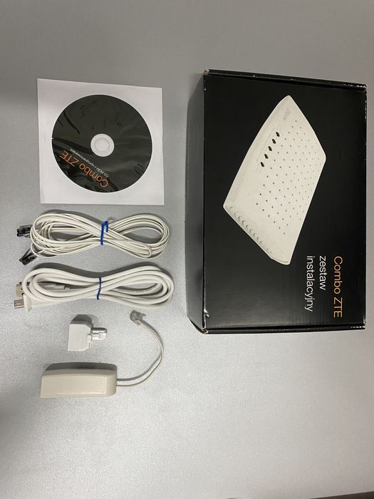 Modem ZTE Combo zestaw instalacyjny