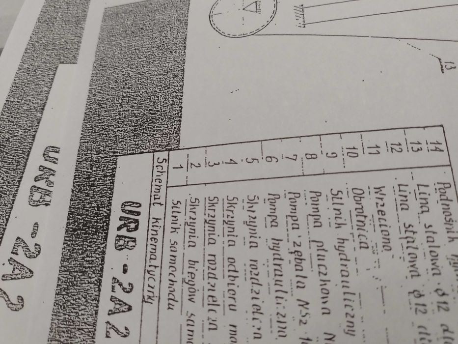 Urb 2a2 - Instrukcja obsługi wiertnicy