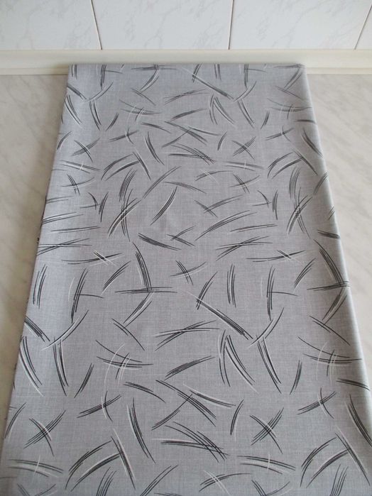 ткань "под лен"  с рисунком ширина 150 см