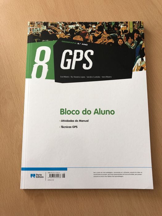 Caderno de Atividades “GPS” 8.º ano