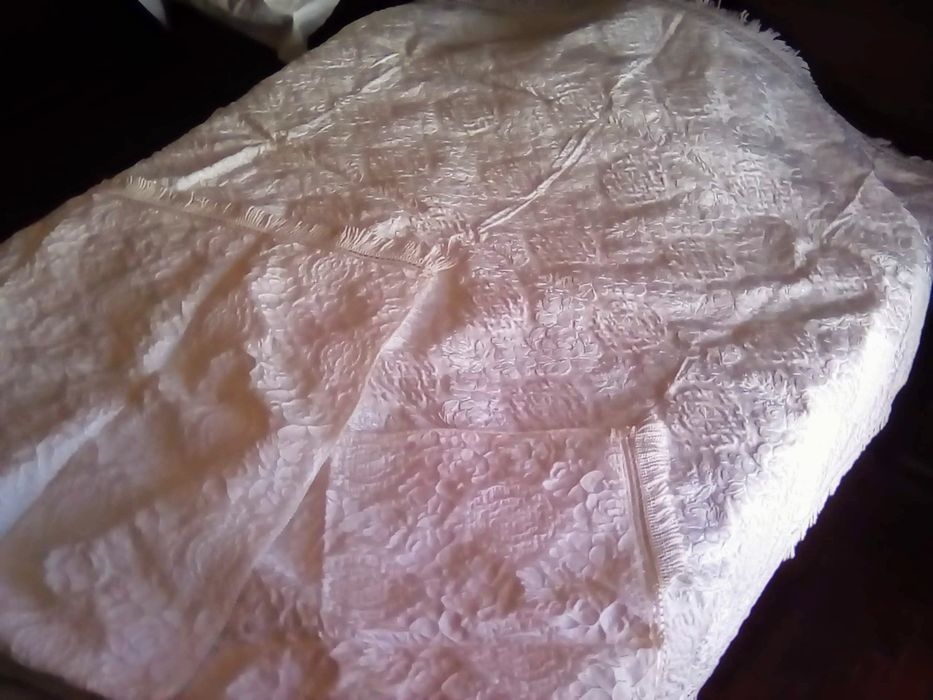 Colcha casal de seda