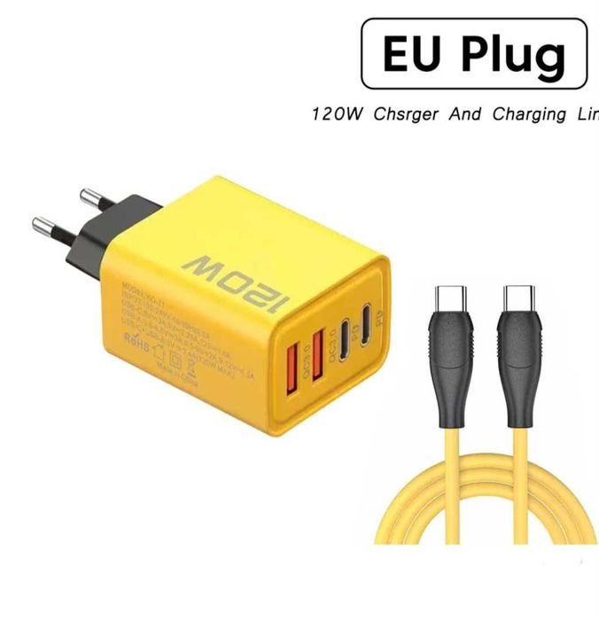 Зарядное зарядка 120w комплект с качественным шнуром Xiaomi (67w 33w)