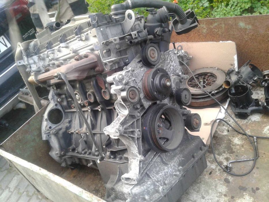 Silnik 1.6 CGI Mercedes W176 A176 W246 CLA Głowica Blok Wał Misa Wałek