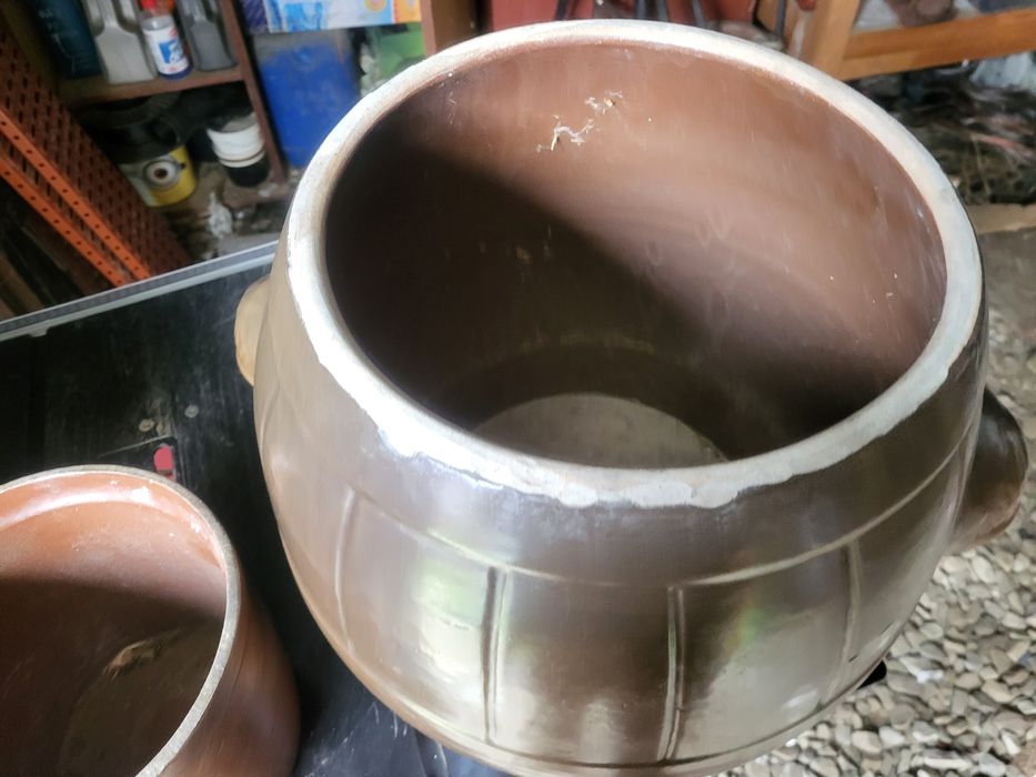 Garnki krzemionkowe, donice na kwiaty