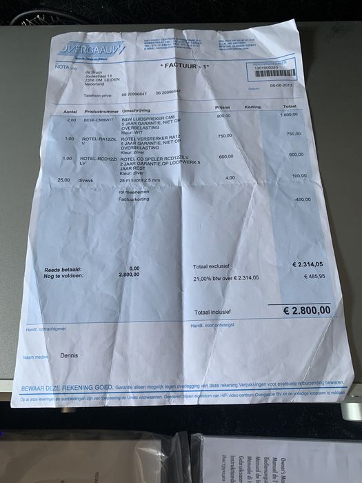 Unikatowy Rotel RA12/CD RCD12ZILV/FV 1450Euro/Zobacz!