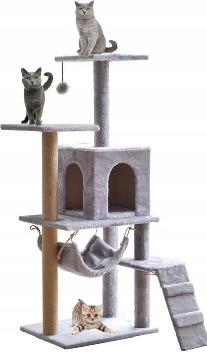 Когтеточка низька, ліжко, когтеточка Omna tower 101 - 160 см