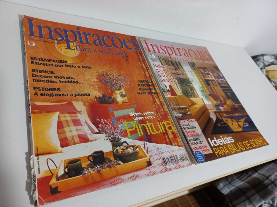 2 Revistas Inspirações Para a sua Casa - Final Anos 90