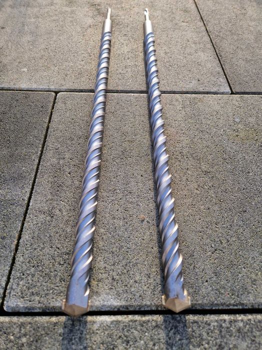 Wiertła do muru betonu cegły 600 mm (zestaw 24 i 25 mm) SDS PLUS WIDIA