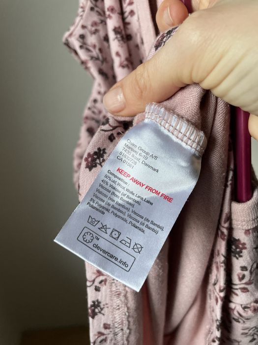 Bluzka termiczna merino bambus hust&claire 134