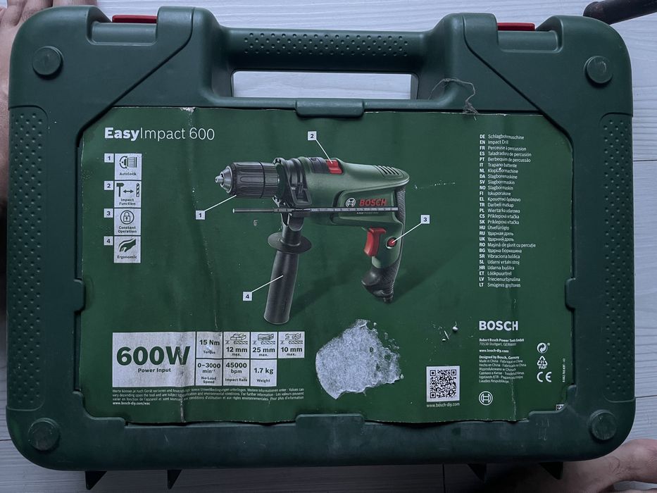 Bosch EasyImpact 600 berbequim