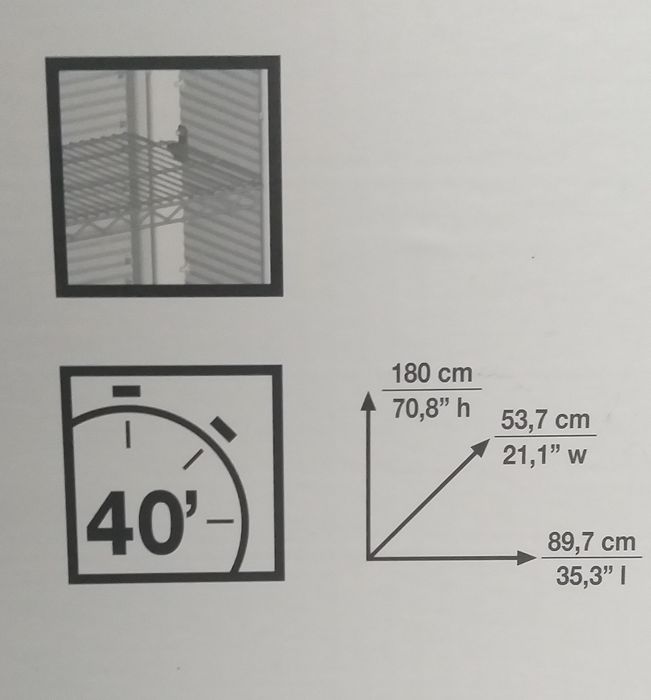 Vendo armário plástico resistente