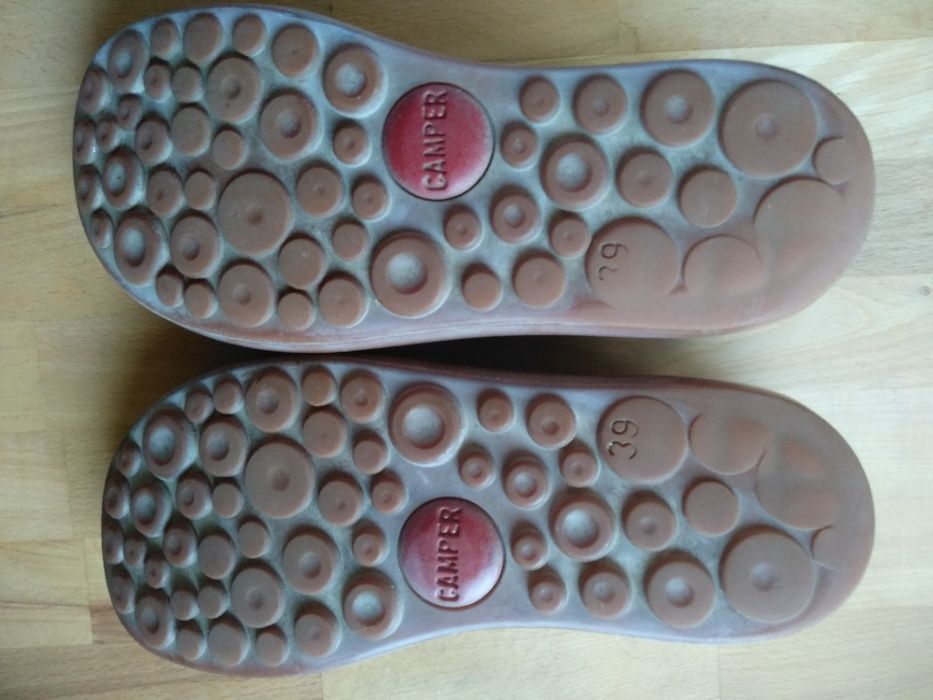 Camper | sapatos pele castanhos