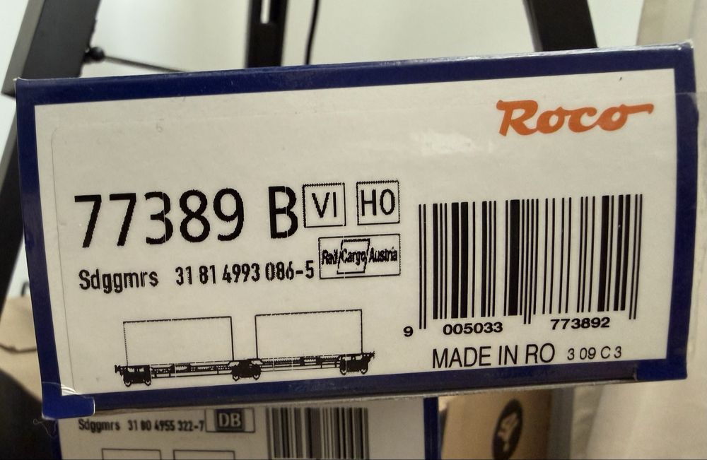 Roco 77389B platforma Sdggmrs