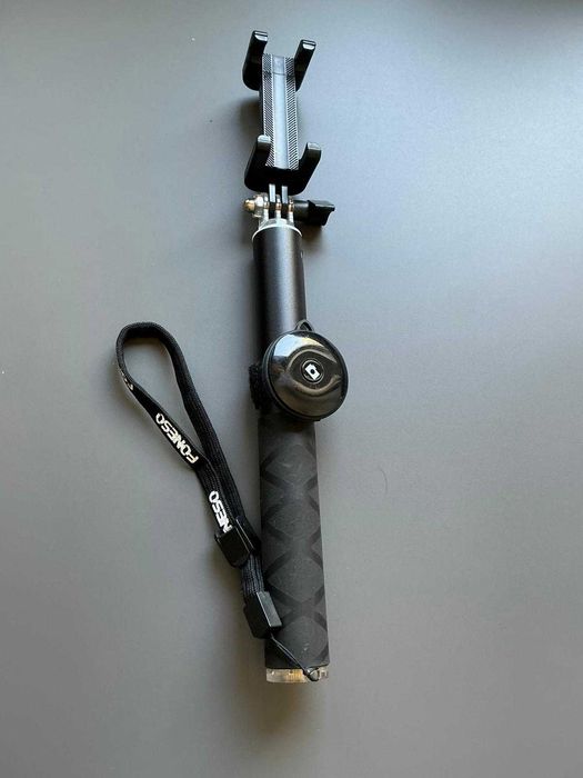 Bastão de Selfie Extensível FONESO com Comando Bluetooth - Tripé 1/4