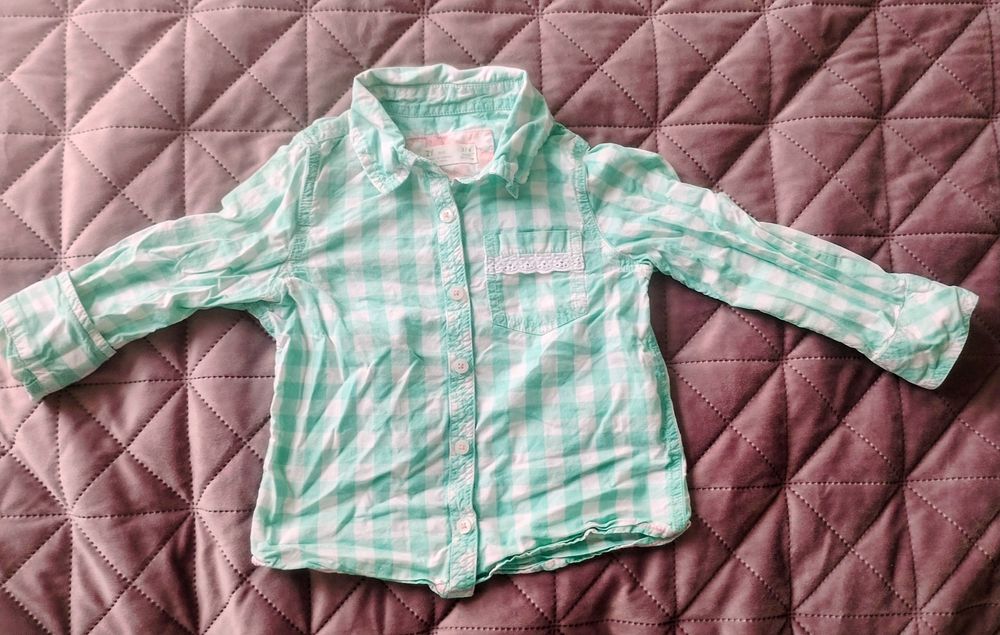 Piękna koszula w krate 3/4 l