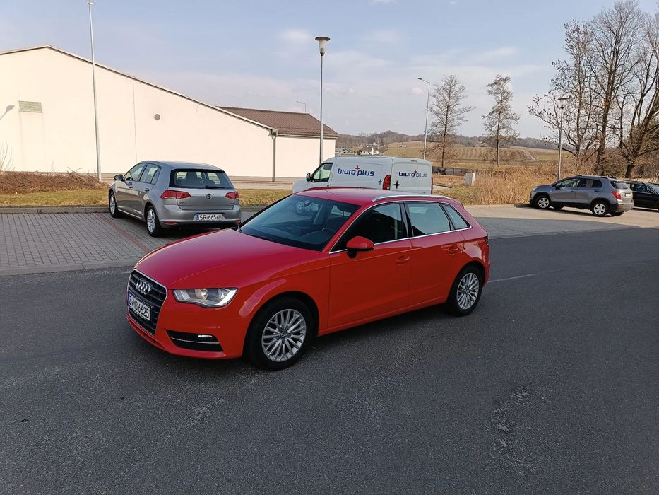 Audi A3 Sportback Alumy! Skóra! Komputer! Tempomat! 1,6 TDI! z Niemiec! Opłacone!